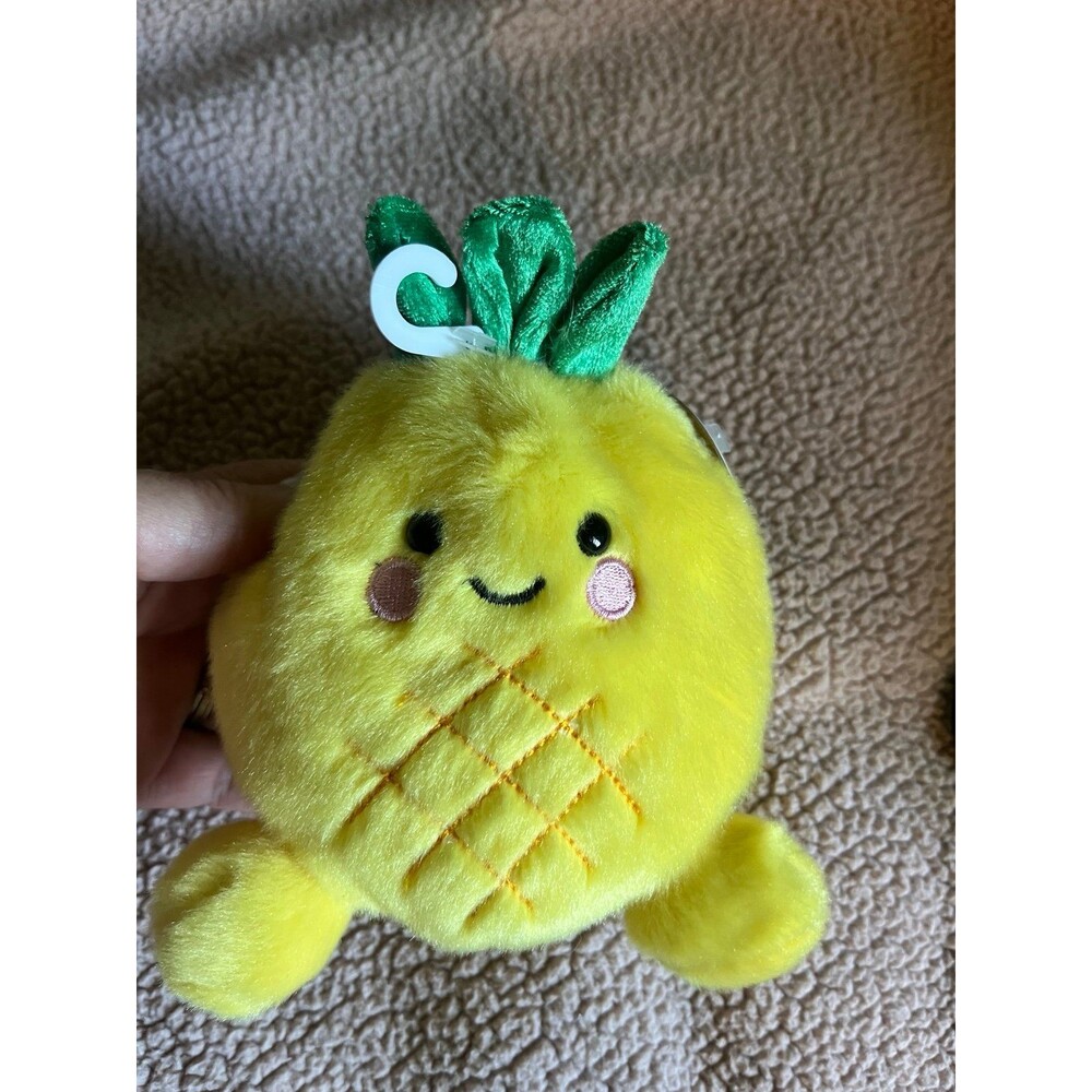 Aurora World Plush - Palm Pals - PERKY PINEAPPLE (5 inch) - New Stuffed Animal